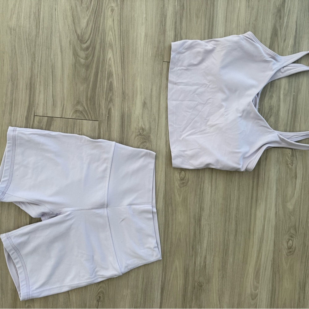 Light Purple Activewear Set
